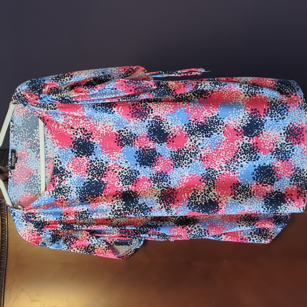 Women's multicolor top.